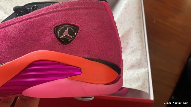 Low Jordan Shocking 14 Retro (W) DH4121-600 Pink 0607